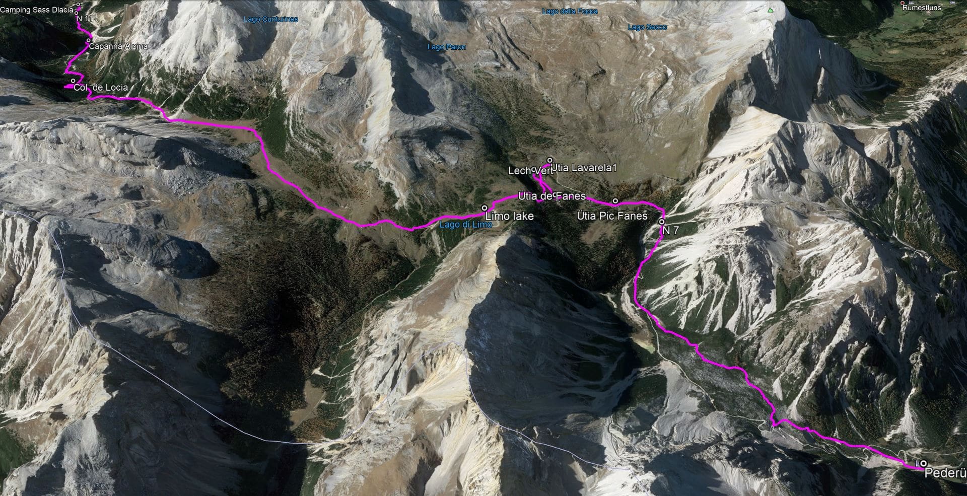 Camping Sass Dlacia - Fanes - Pederü