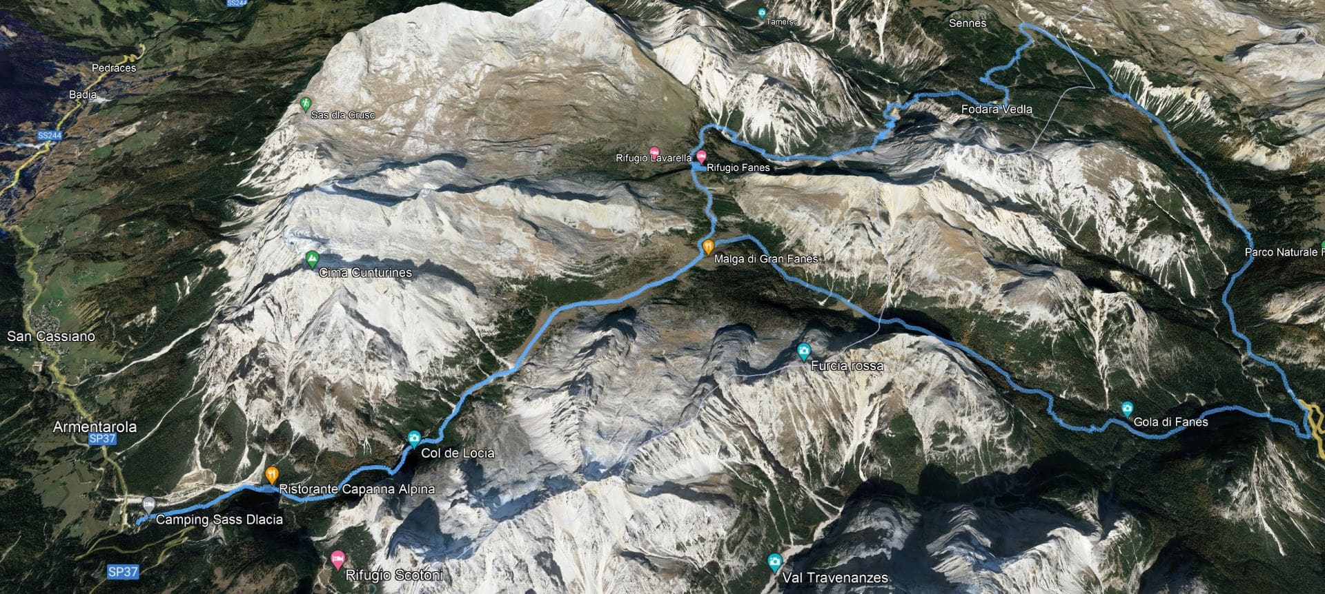 E-MTB - Camping Sass Dlacia - Naturpark Fanes #2