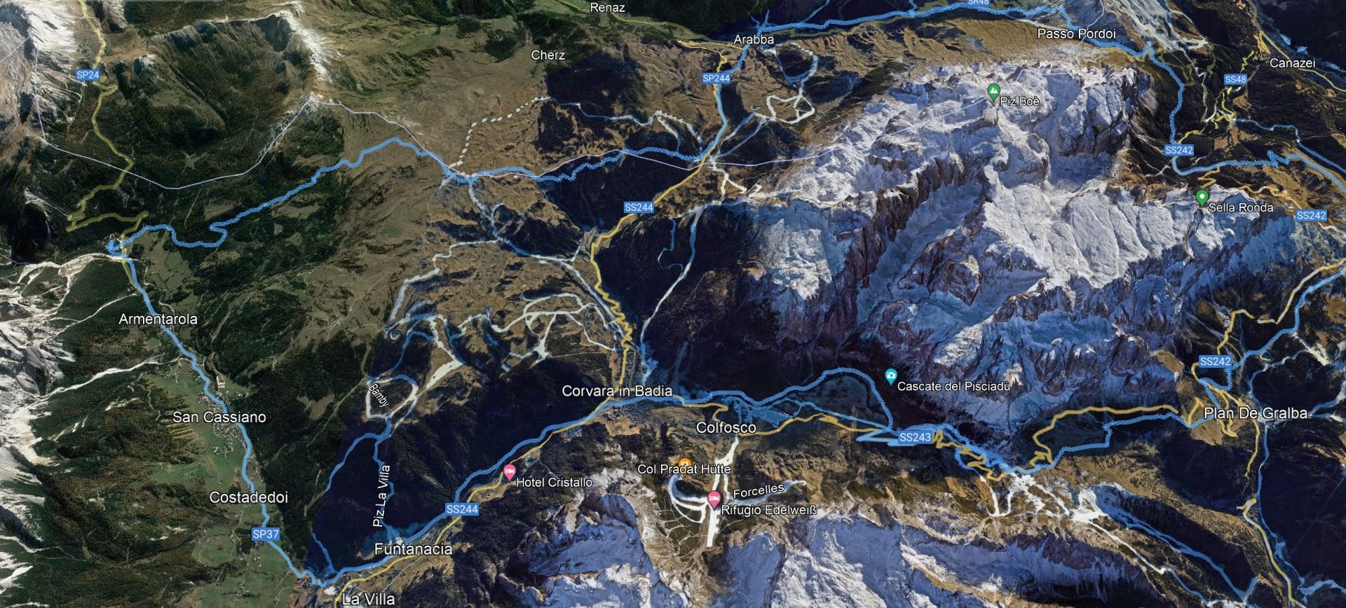 E-MTB - Camping Sass Dlacia - Sellaronda